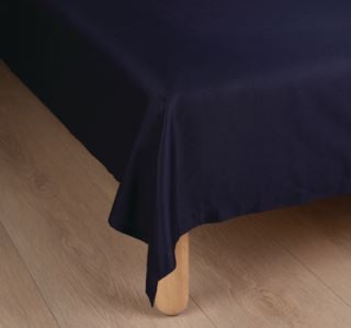 Soft Satin aluslakana tummansininen