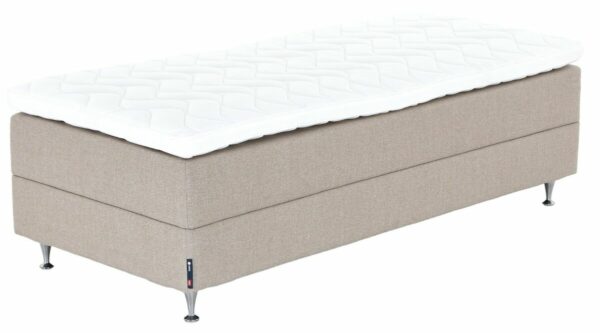 Unia Kulta moottorisänkypaketti 90x200 L Stylex, beige Samoa 1, shampanja jaloil