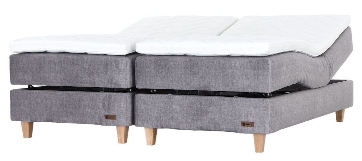 Unia Platina moottorisänkypaketti 180 L ergo, tammi jalat, harmaa Voque 14