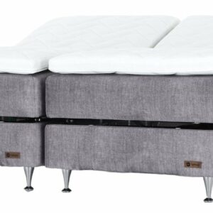 Unia Platina moottorisänkypaketti 180 M/L Stylex, shampanja jalat, harmaa Voque