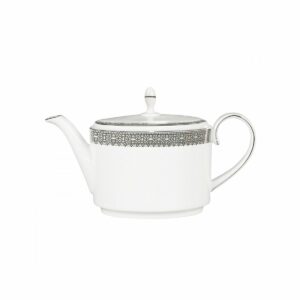 Wedgwood Vera Wang Lace Platinum teekannu 1,1 l