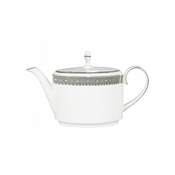 Wedgwood Vera Wang Lace Platinum teekannu 1,1 l