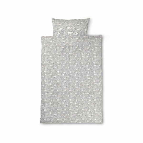 ferm LIVING Stream pussilakanasetti 70x100 cm Off white