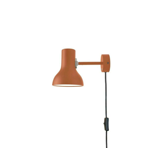 Anglepoise - Type 75 Mini Seinävalaisin w/cable Margaret Howell Edition Sienna