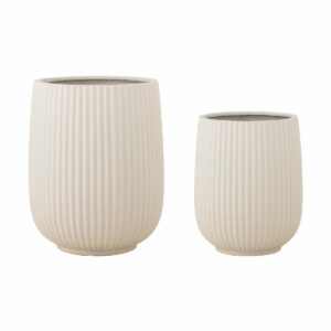 Bloomingville Selva ruukku 2 osaa Valkoinen