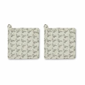 Boel & Jan Stina patakinnas 20x20 cm 2 kpl Beige