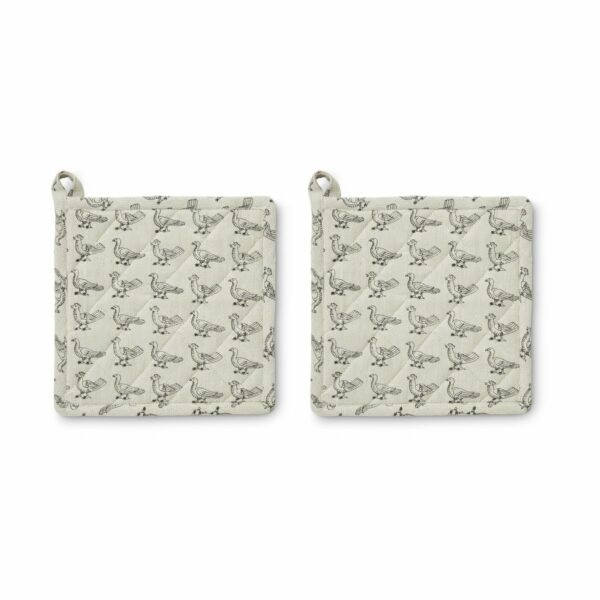 Boel & Jan Stina patakinnas 20x20 cm 2 kpl Beige