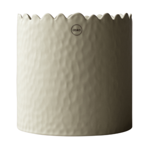 DBKD Flowery ruukku Ø20 cm Creme