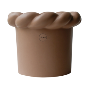 DBKD Twine ruukku Ø 14 cm Nougat