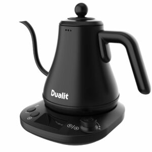 Dualit Pour Over vedenkeitin 0,8 L Musta