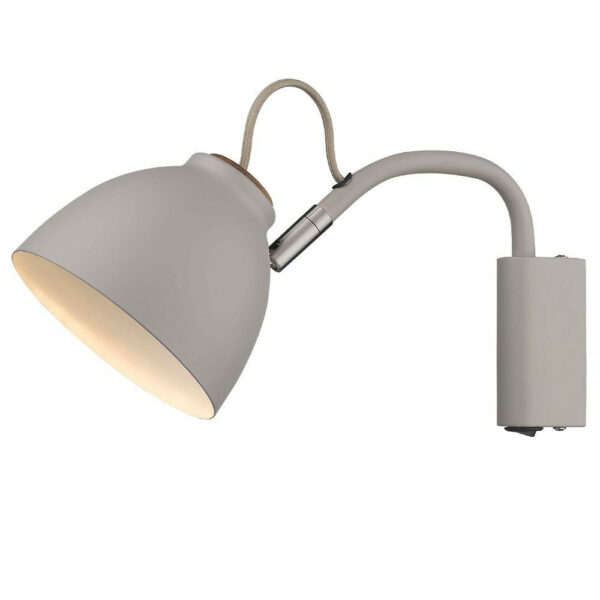Halo Design - Nivå Seinävalaisin Grey/Wood