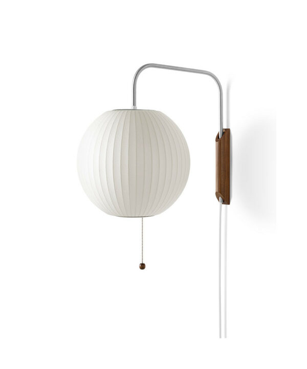 Herman Miller - Nelson Ball Sconce Bubble Seinävalaisin S Off-White