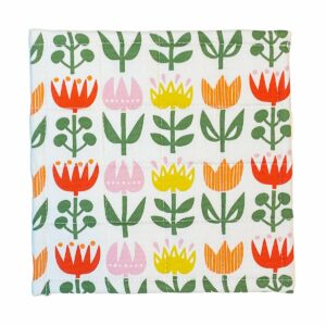 Klippan Yllefabrik Tulip patakinnas 20x20 cm Multi