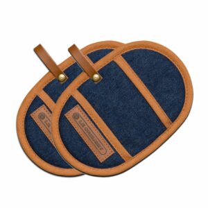 Le Creuset Le Creuset patalappu, 2-pakkaus Denim
