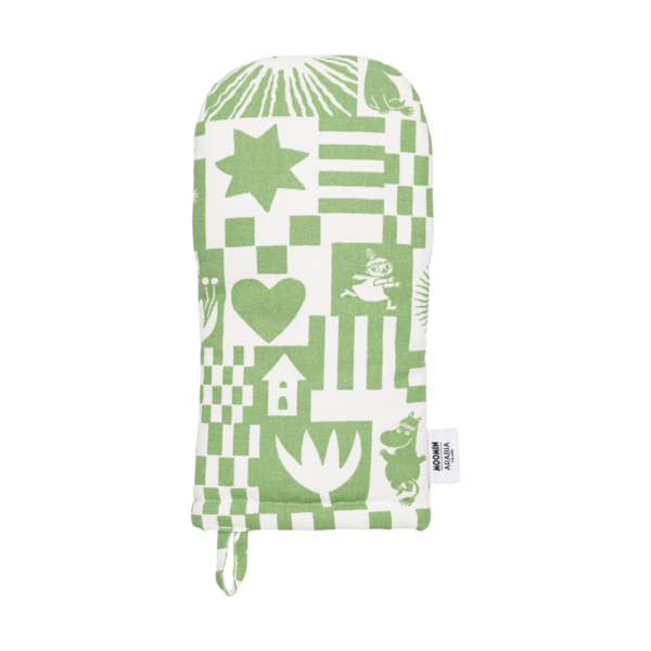 Moomin Arabia Juhla Muumi patakinnas 15x34 cm Vihreä