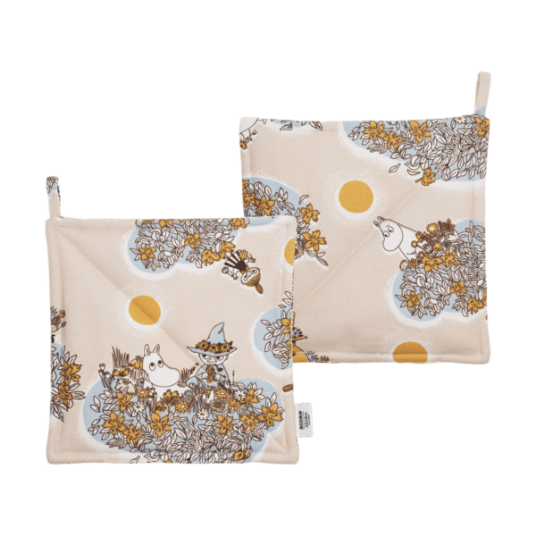 Moomin Arabia Sydänystävät Muumi patalaput 2-pack 22x22 cm