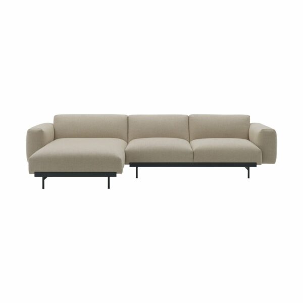 Muuto In Situ -moduulisohva 3-istuttava configuration 7 Ecriture 240-Black