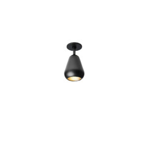 Nuura - Anoli Spot Recessed Seinä-/Kattovalaisin Black/Black