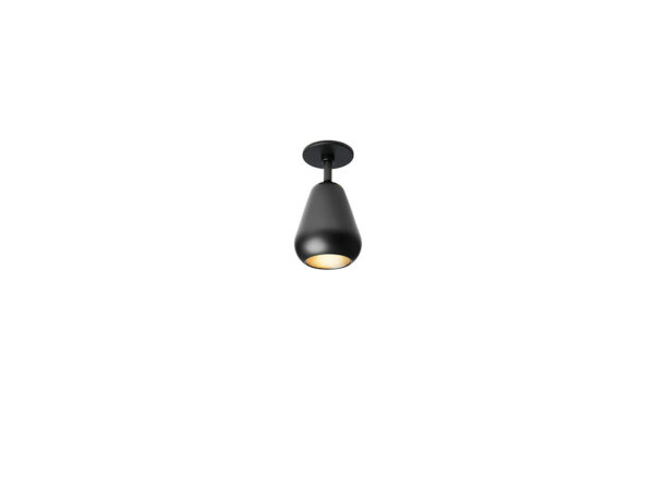 Nuura - Anoli Spot Recessed Seinä-/Kattovalaisin Black/Black