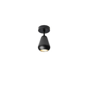 Nuura - Anoli Spot Surface Seinä-/Kattovalaisin Black/Black