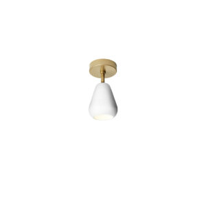 Nuura - Anoli Spot Surface Seinä-/Kattovalaisin Nordic Gold/White