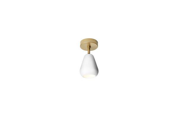 Nuura - Anoli Spot Surface Seinä-/Kattovalaisin Nordic Gold/White