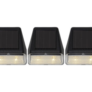 Seinävalaisimet aurinkokennolla Wally (3 kpl)