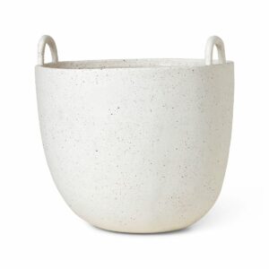 ferm LIVING Speckle ruukku Ø30 cm Off white