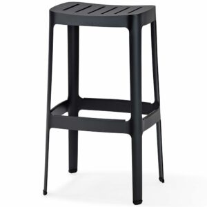 Cane-line, Cut Baarituoli Korkeus 76 cm Musta