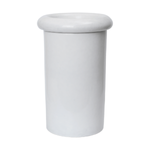 Ferm Living Rollo ruukku Ø31x46 cm Valkoinen