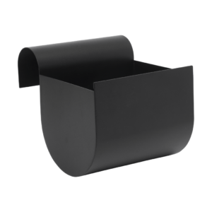 Ferm Living Uma parvekeruukku pieni 20 cm Musta