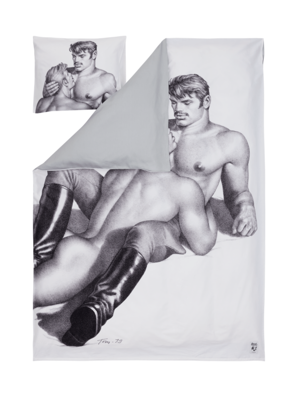 Finlayson Tom of Finland Together Satiinipussilakanasetti