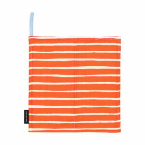 Marimekko Piccolo patalappu 21,5x21,5 cm White-tomato red-light blue