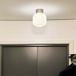 Aneta Lighting Vanja plafondi Ø20 cm valkoinen/teräs