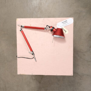 Artemide Tolomeo Micro seinävalaisin punainen