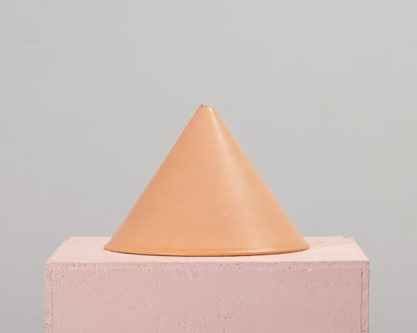 Cuero lampunvarjostin beige nahka