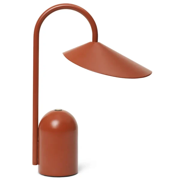Ferm Living, Arum Portable Lamp Oxide Red