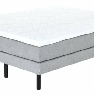 Unia Trend Slim jenkkisänkypaketti 160x200 cm L platina stylex, harmaa, puujalat