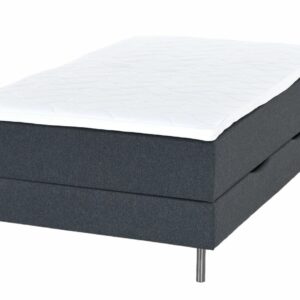 Unia säilytyslaatikkosänkypaketti 140x200 t.harmaa, Unia Pronssi pp, 10cm jalat
